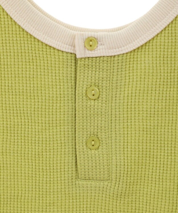 AMERICAN HOLIC ワッフル２ＷＡＹタンクトップ Lime Green