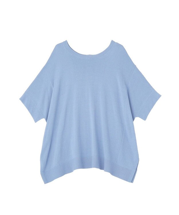 AMERICAN HOLIC 【前後2WAY】ポンチョニット Sax