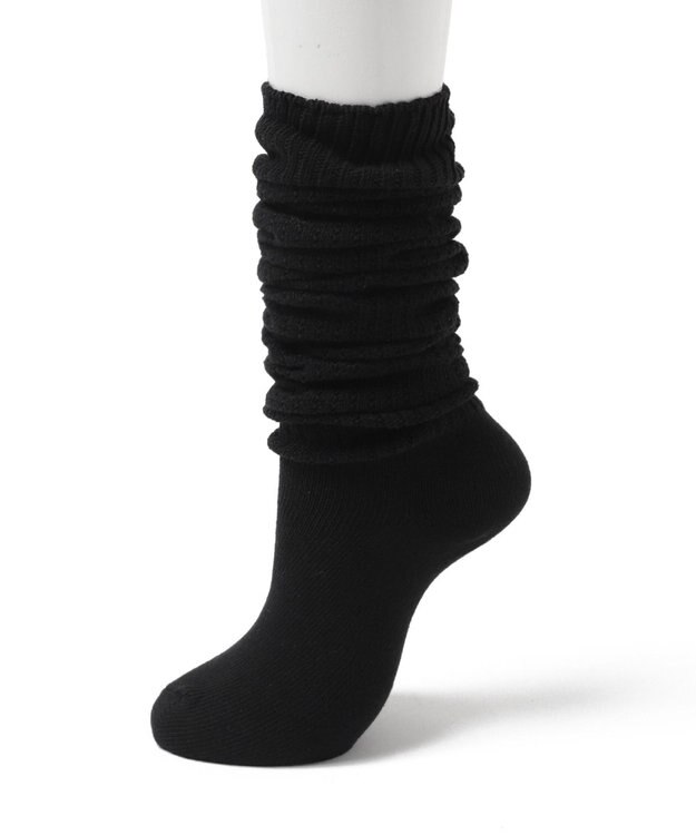 WEGO エアリールーズソックス ブラック