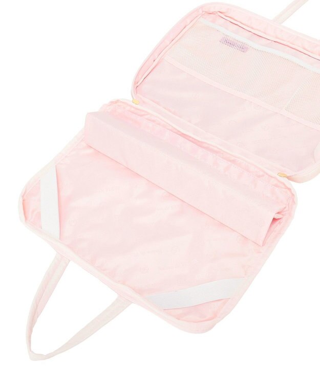 Maison de FLEUR リボン柄キルティングPCケース Pink