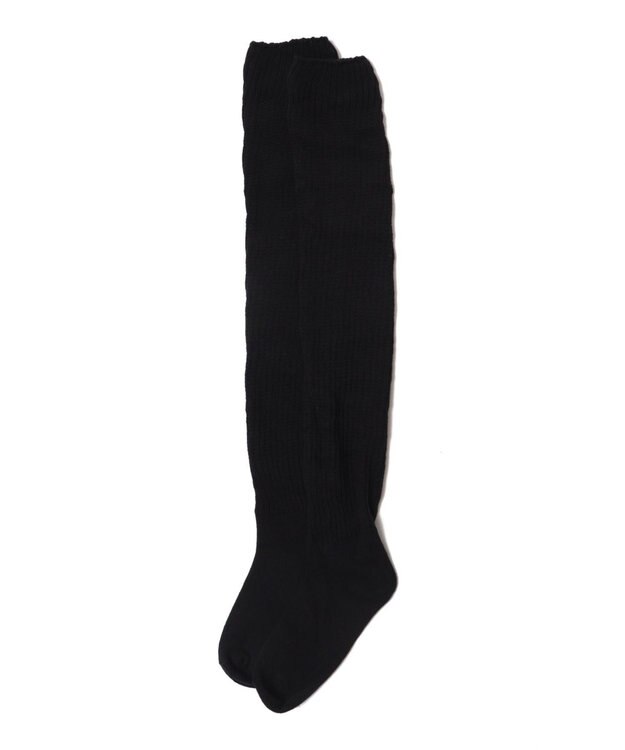 WEGO エアリールーズソックス ブラック