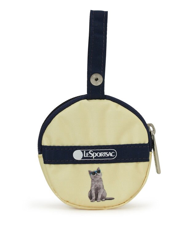 LeSportsac MINI ROUND CHARM/トロピカルミャオキャットミニラウンドチャーム トロピカルミャオキャットミニラウンドチャーム