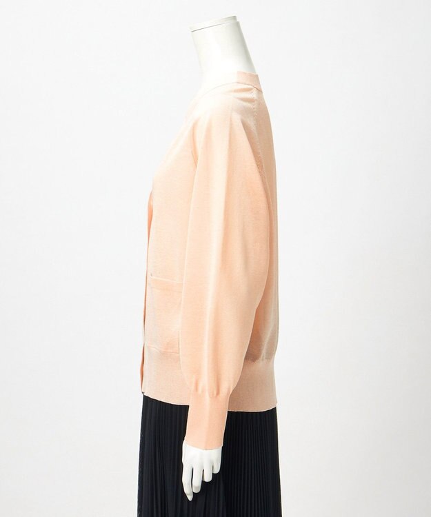 23区 【GOLD LABEL】プレシャスシアー カーディガン ピンク系