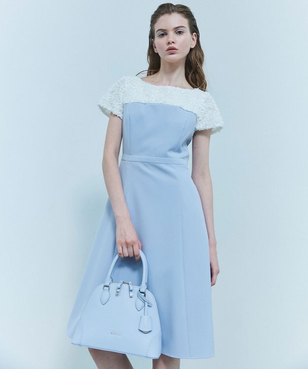 TOCCA 【大人百花掲載】AETERUNUM LEATHER BAG バッグ ブルー系