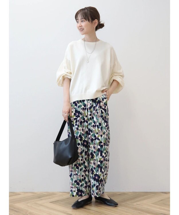 AMERICAN HOLIC 袖ボリュームニットプルオーバー Off White