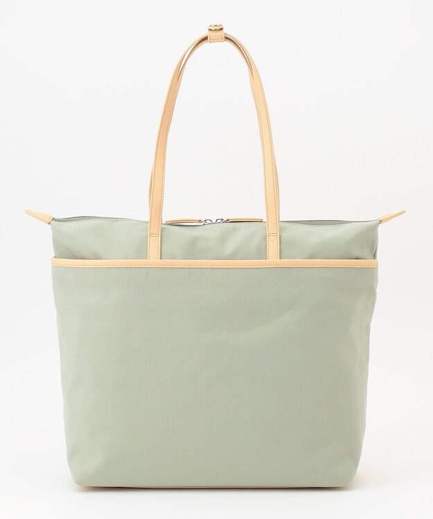 Y'SACCS コットンライクナイロントート Mサイズ ライトグリーン