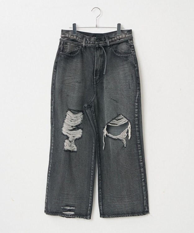 WEGO スーパーバギーデストロイデニム スミクロ