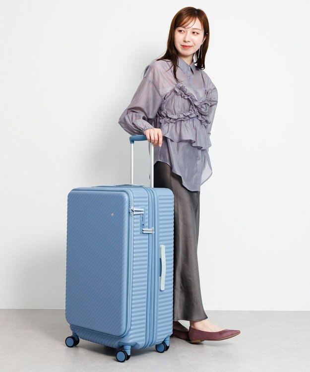 ACE BAGS & LUGGAGE HaNT ココント スーツケース 88/102L エキスパンド 05517 ハント ティルタ・ブルー