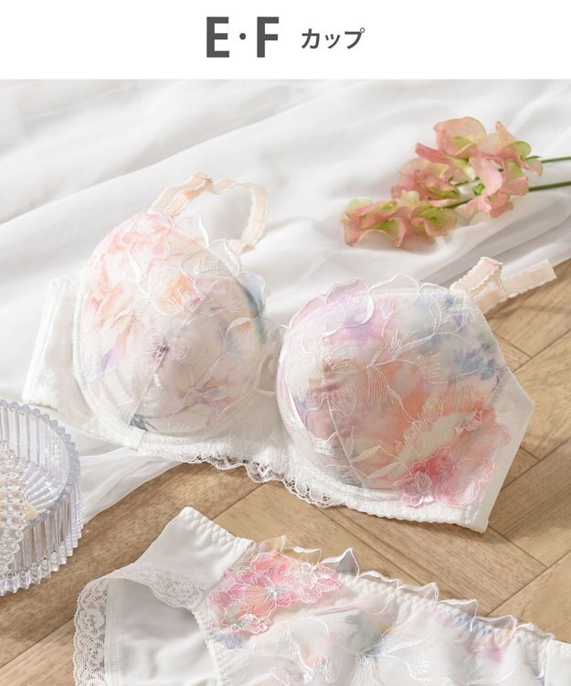 Wing 【スキマフィットブラ】　バストとカップのすきまにフィット　自然にボリュームメイク　ウイング／ワコール　KB2363 アイボリー