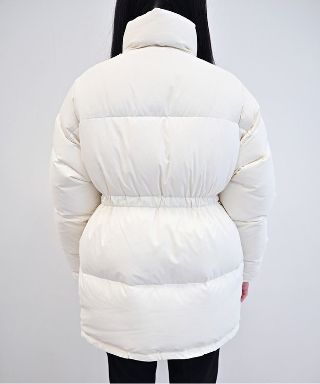 KWD 【日本製/高品質ダウン】MIDDLE DOWN JACKET ミドルダウンジャケット ホワイト