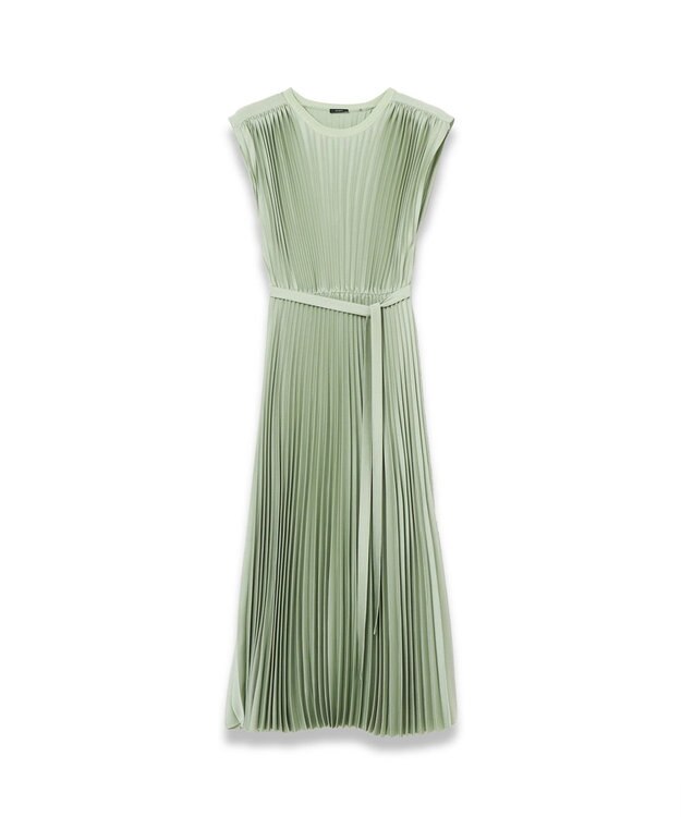 JOSEPH ニットウィーブプリッセ　ドレス Matcha