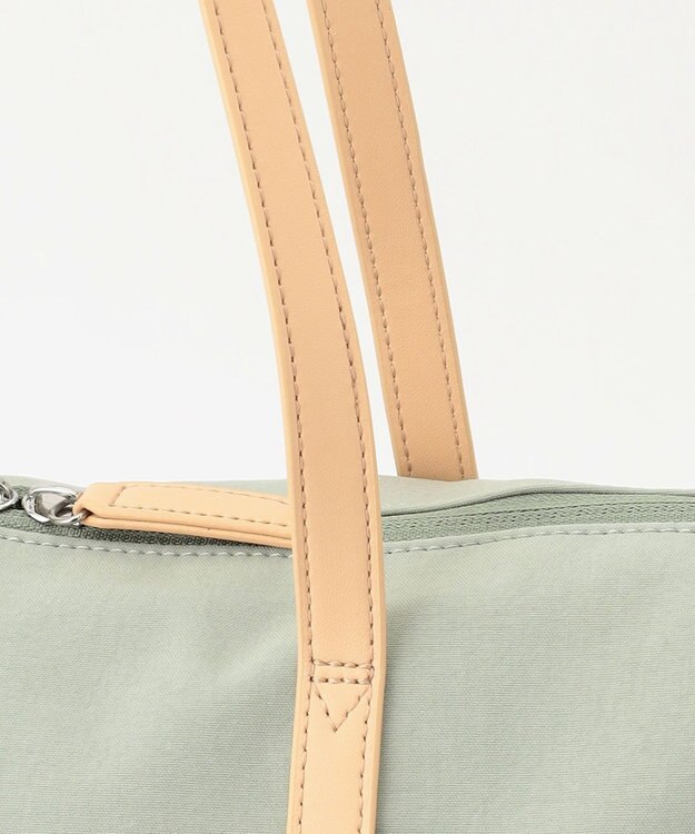 Y'SACCS コットンライクナイロントート Mサイズ ライトグリーン