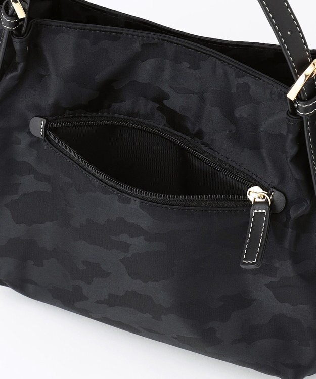 LA BAGAGERIE シャドージャカード 2WAYミニトートバッグ ブラック