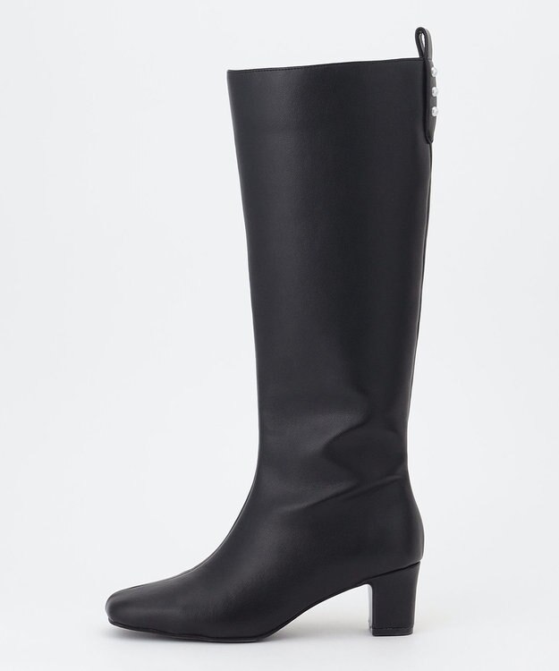 組曲 レディコンシャスロングブーツ ブラック系