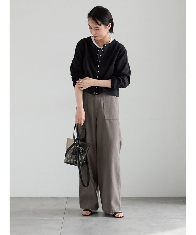 Te chichi ベイカーパンツ グレー