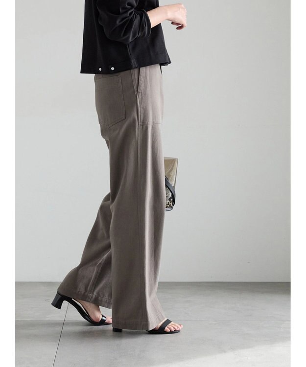 Te chichi ベイカーパンツ グレー