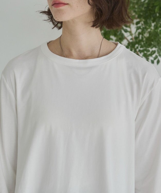 WEGO 【ANGIE VINTAGE】裾レースドッキングロンT ホワイト
