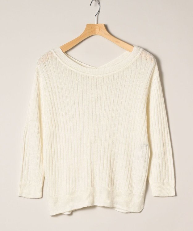 ONWARD Reuse Park 【23区】ニット春夏 ホワイト