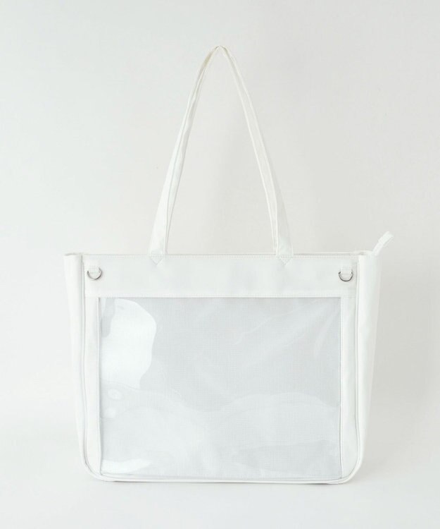 WEGO 【痛バ＆推し活グッズ】ときめきプレーン痛バッグL ホワイト