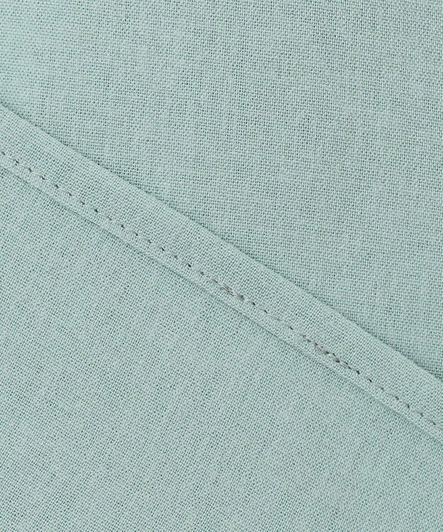 uncrave ドライタッチトロ ノースリーブブラウス アッシュブルー