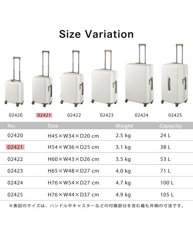 ACE BAGS & LUGGAGE Proteca 360G4 スーツケース 日本製 機内持ち込み 38L 02421 プロテカ ウォームグレー