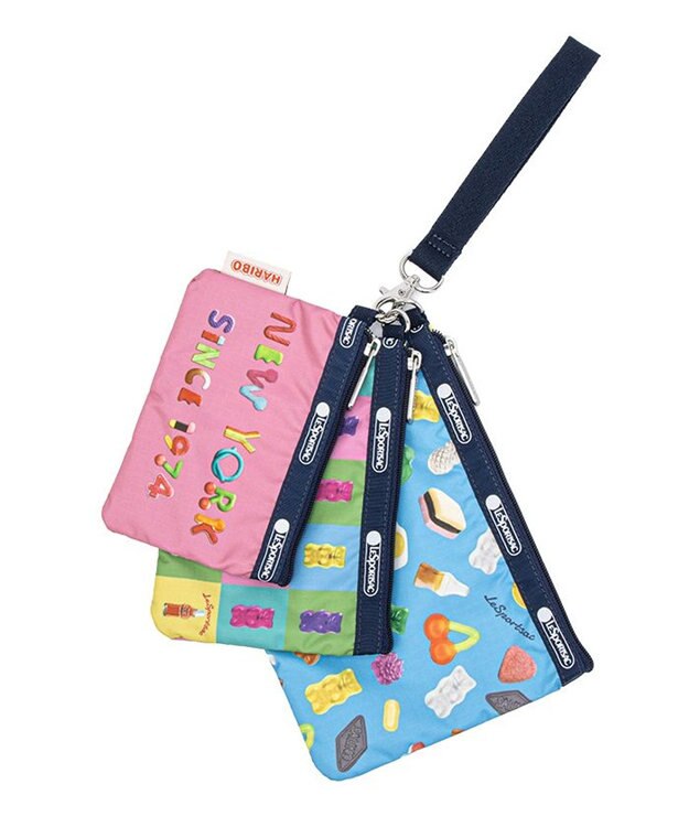 LeSportsac WRISTLET POUCH SET/ハリボーエヌワイシーリストレット ハリボーエヌワイシーリストレット