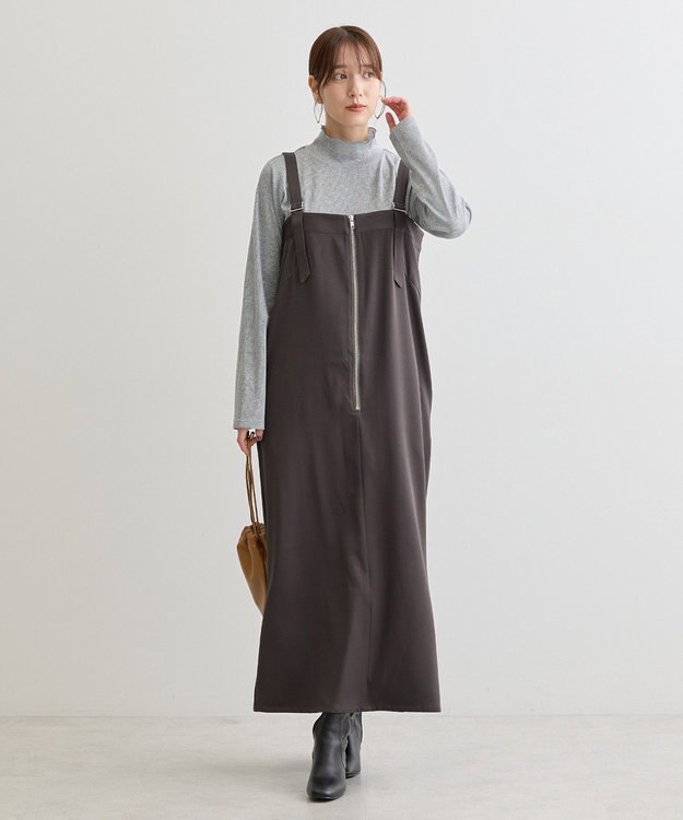 Green Parks ・ＥＬＥＮＣＡＲＥ　ＤＵＥ　ＺＩＰＵＰジャンスカ Charcoal Gray