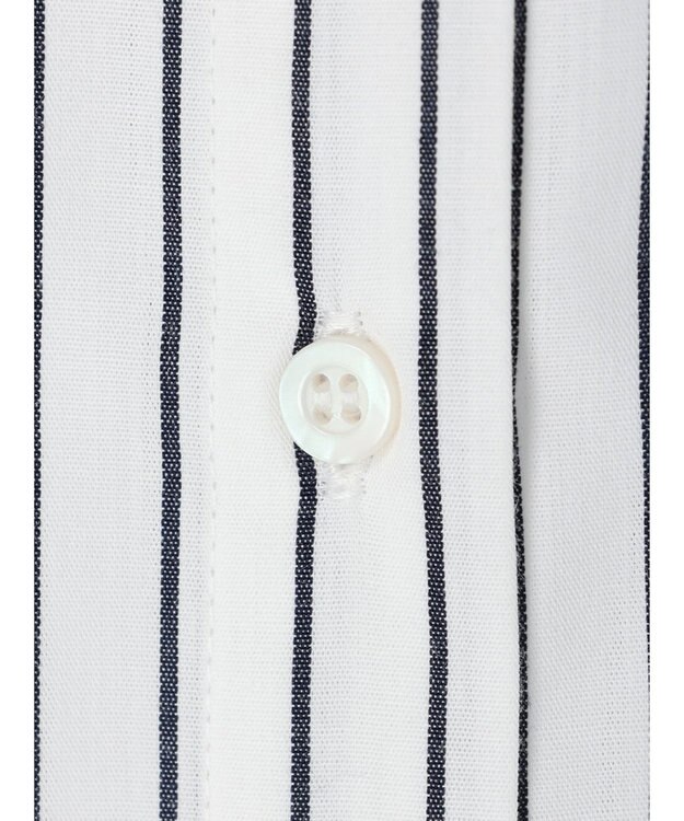 Green Parks ミドル丈シャツワンピース Navy