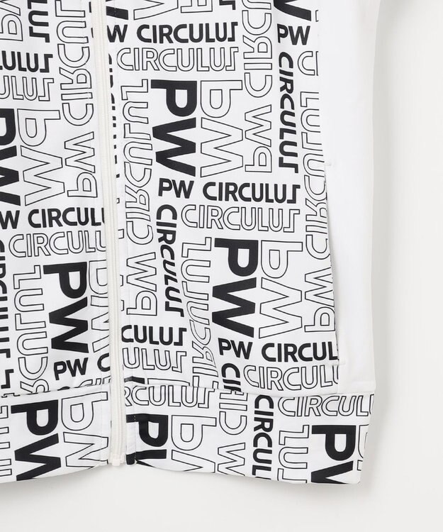 PW CIRCULUS 【軽量/ UVカット】【WOMEN】UVパーカー ゴルフウェア レディース ホワイト系5