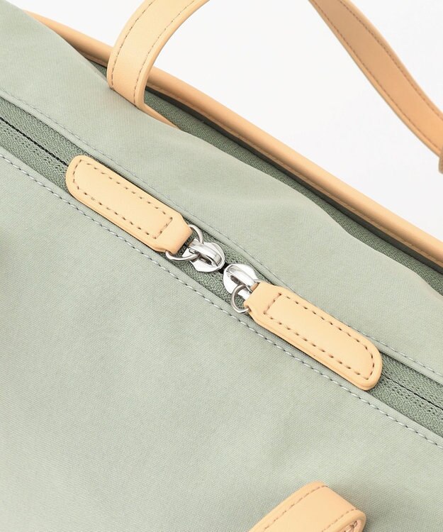 Y'SACCS コットンライクナイロントート Mサイズ ライトグリーン