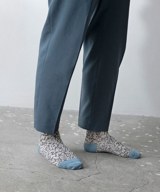 TRICOTE バンピーセサミソックス 39NAVY