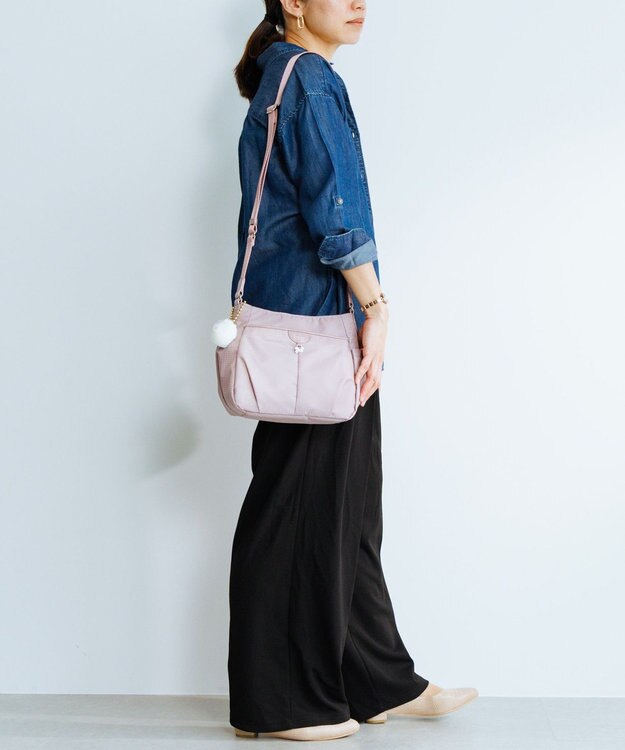 ACE BAGS & LUGGAGE Kanana project COLLECTION シェリ ショルダーバッグ 横S 17942 カナナプロジェクト コレクション ピンク