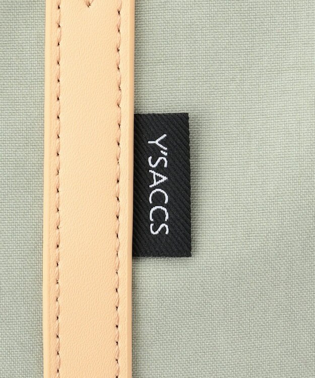 Y'SACCS コットンライクナイロントート Mサイズ ライトグリーン