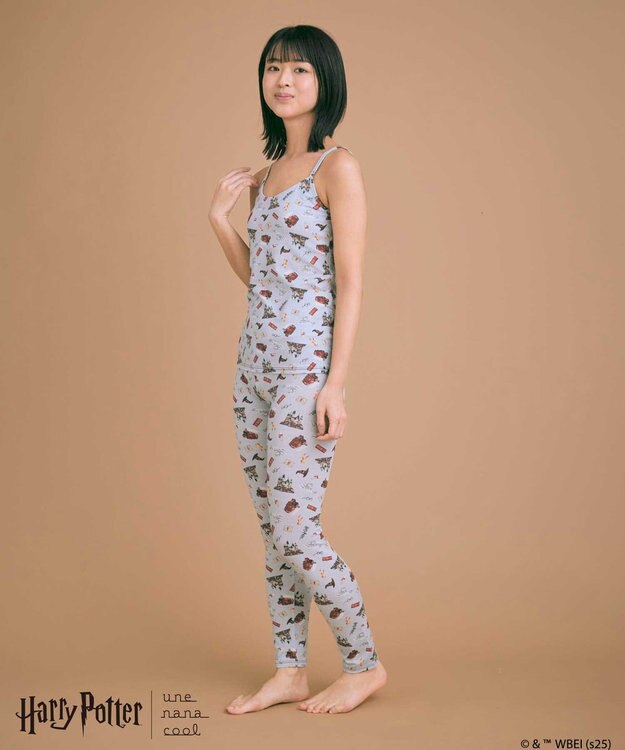 une nana cool 【ハリー・ポッターコラボ】 Harry Potter * une nana cool カップ付きキャミソール グレー