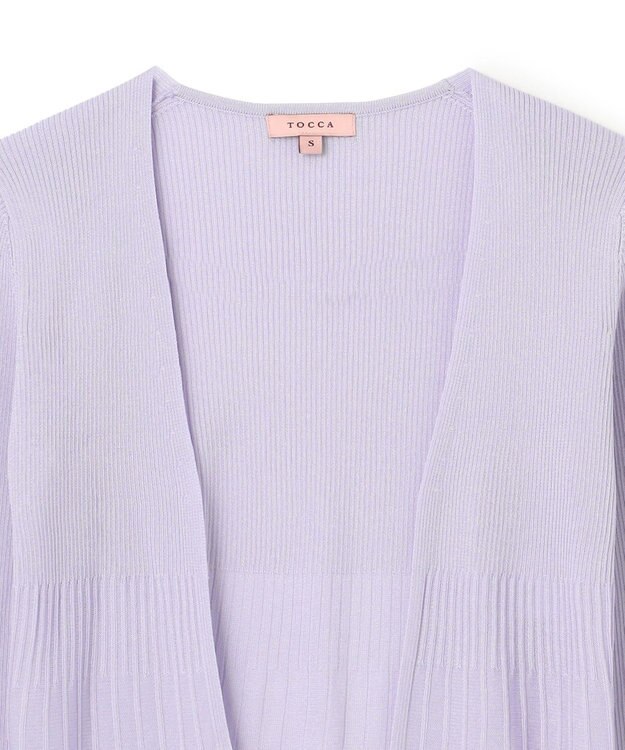 TOCCA 【洗える！】AJISAI BOLERO ボレロ ラベンダー系