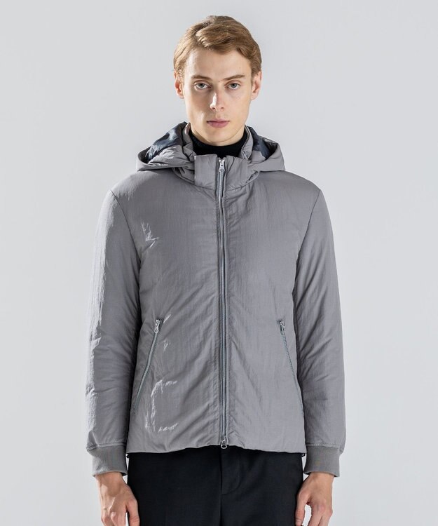 JOSEPH HOMME 【新素材】スリークエアーナイロン　ADSダウンブルゾン ライトグレー系