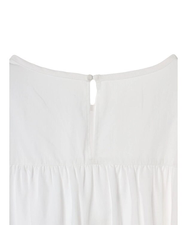 AMERICAN HOLIC 接触冷感キャンディースリーブサイドスリットブラウス Off White