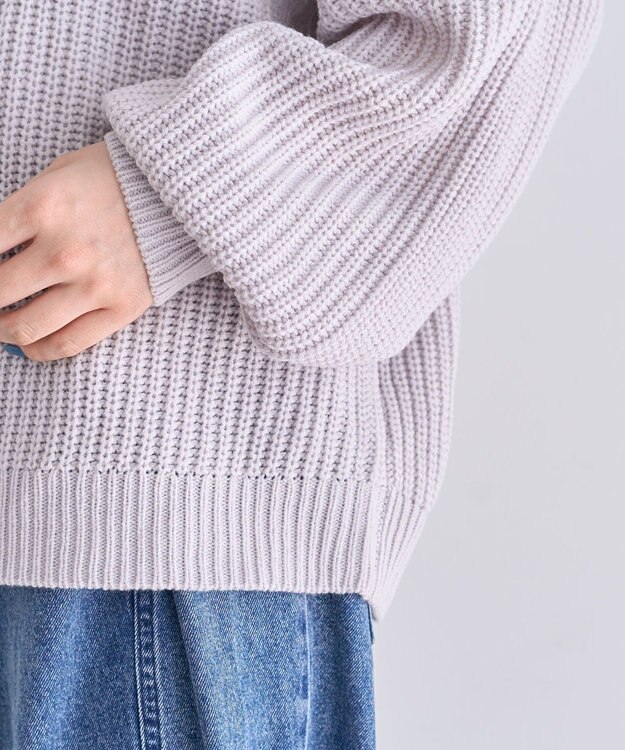 Green Parks ・Ｐｅｔｉｔ　Ｆｌｅｕｒ　シャギーキリカエニット Light Gray