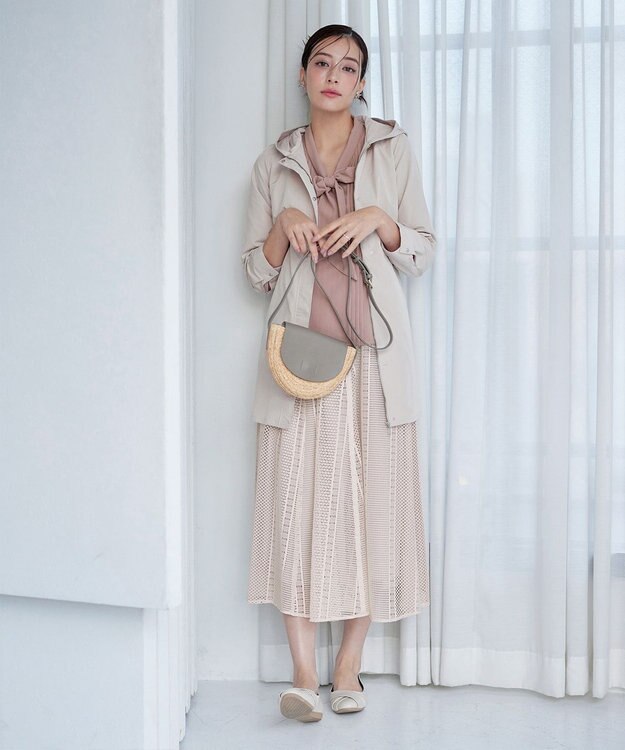 Tiaclasse 【新色追加・洗える】リボンタイブラウス ピンク