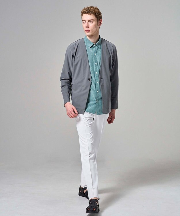 JOSEPH HOMME 【新色追加】エアトールストレッチ　カーディガン <新色>ライトグレー系