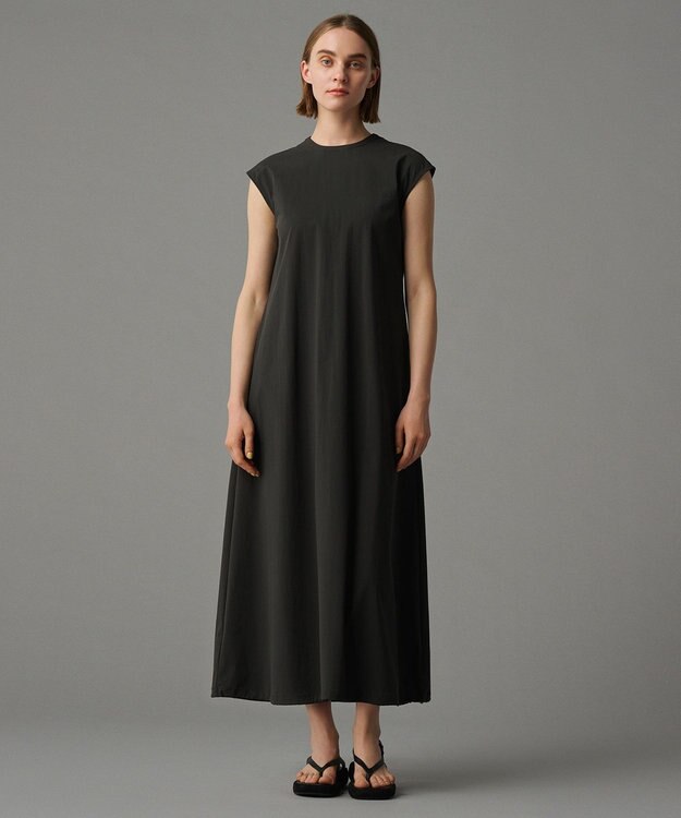 uncrave 【撥水・接触冷感・UVカット・洗濯機洗い可】マルチファンクションナイロン ワンピース（uncrave STANDARD） スレートB