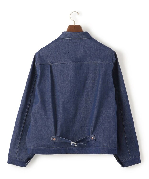 J.PRESS MEN 【KANEMASA JERSEY】ジャージー デニムジャケット ブルー系
