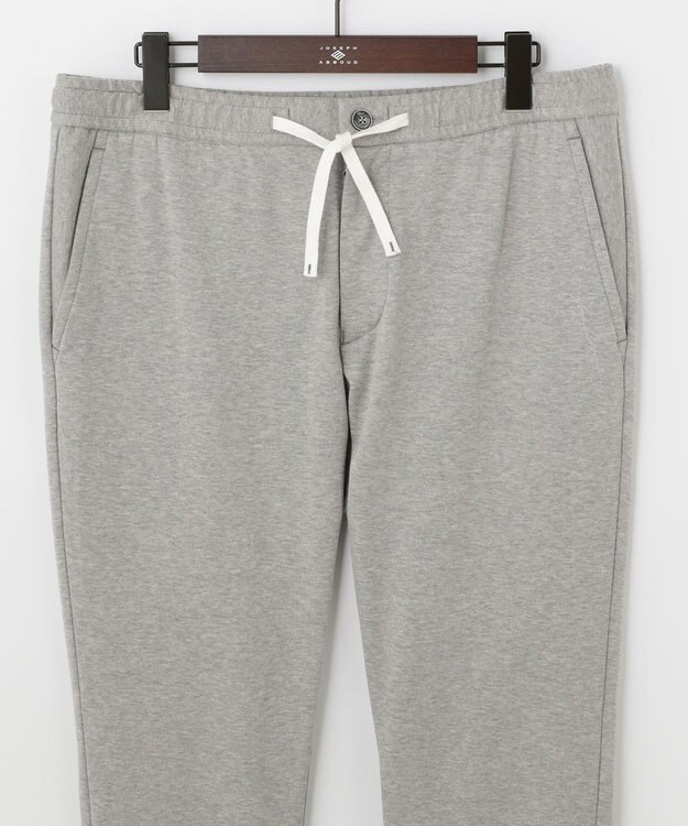JOSEPH ABBOUD MOUNTAIN 【SPACE／UNISEX】コンパクトコットン裏毛 スウェットパンツ ライトグレー系