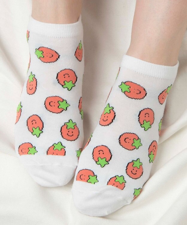 WEGO フルーツ総柄ショートソックス 柄2