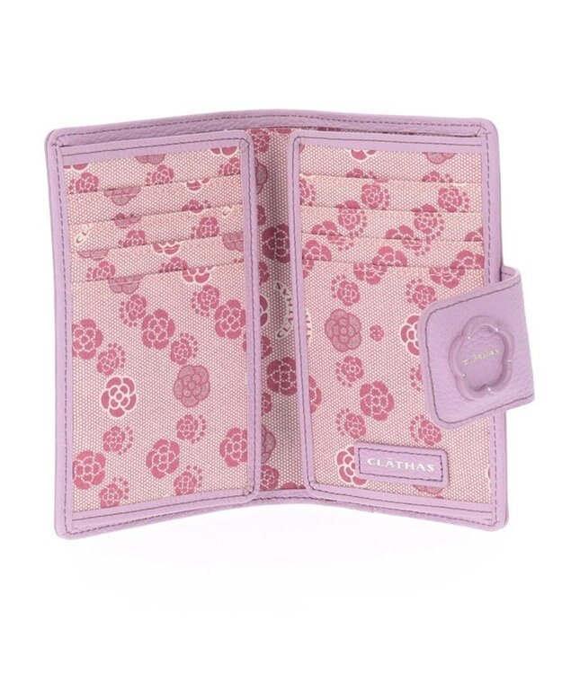 CLATHAS ブルトン カードケース ラベンダー