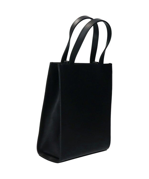 INTER-CHAUSSURES 【RIPANI】ラインストラップショルダーバッグ ブラック