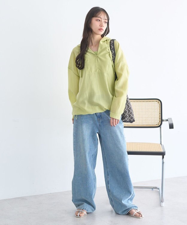 earth music&ecology 【予約】適ON カップ付きキャミソール ピスタチオ