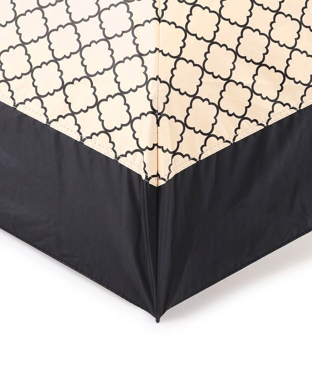 TOCCA CHECKER CLOVER MINI UMBRELLA ミニサイズ折り畳み傘 ベージュ系