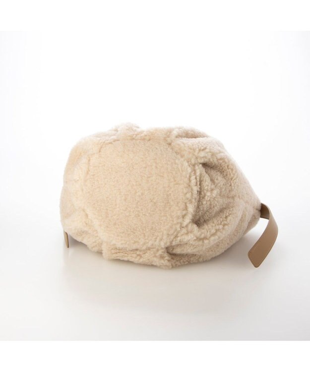 UNBILLION カシュカシュ cachecache / フリーハンドルボアショルダーバッグ アイボリー