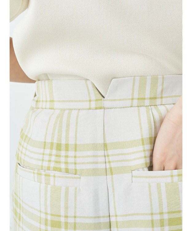 earth music&ecology タックワイドパンツ Check